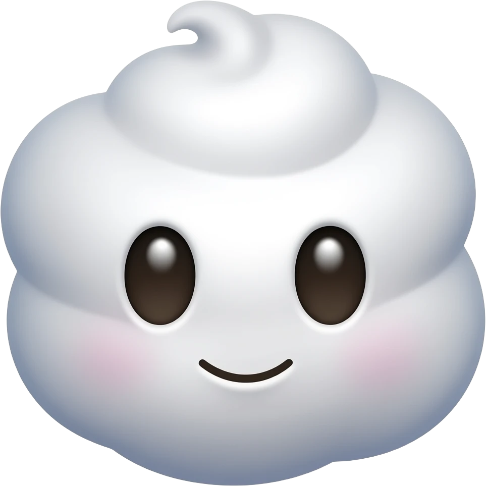 Candy floss emoji