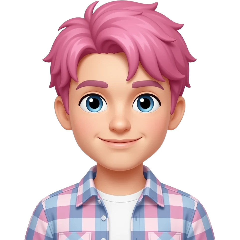 Make a  cute boyfriend we are pink emoji