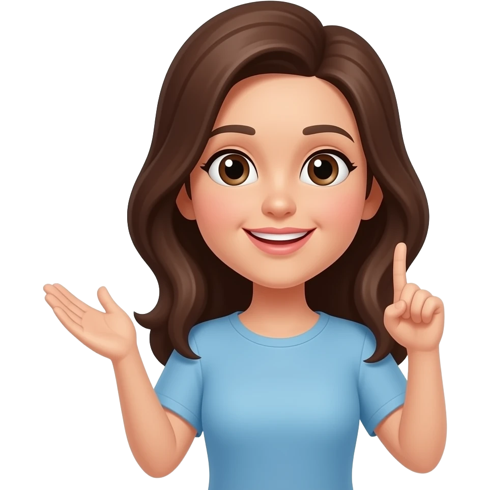 Como te puedo ayudar mujer emoji