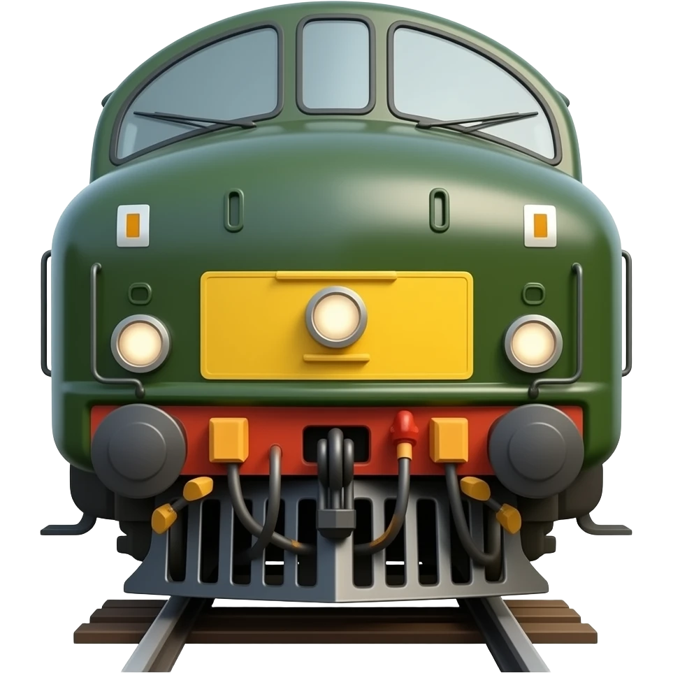 20th century old train emoji