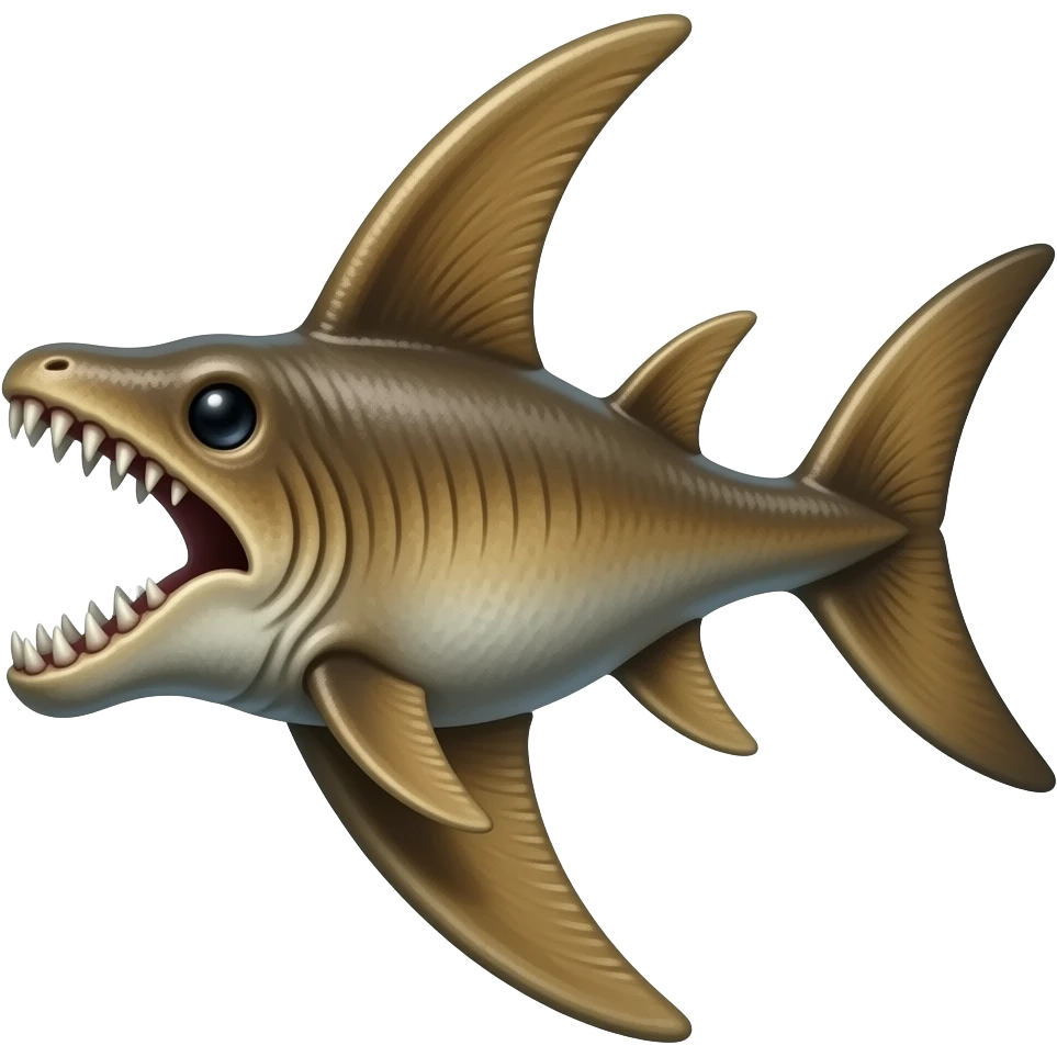 Un Helicoprion emoji