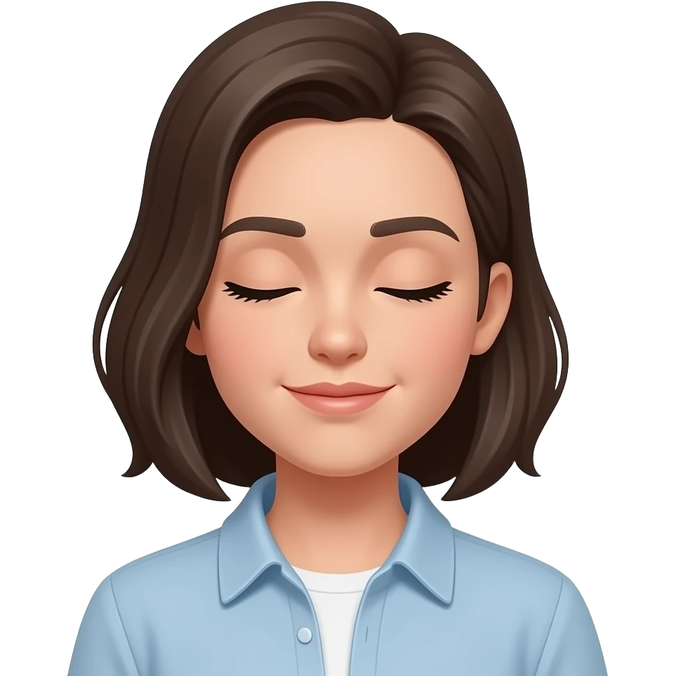 闭眼 emoji