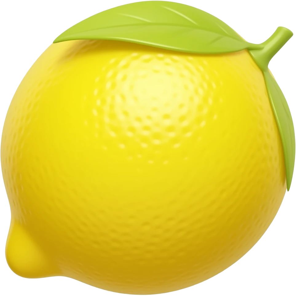lemon emoji