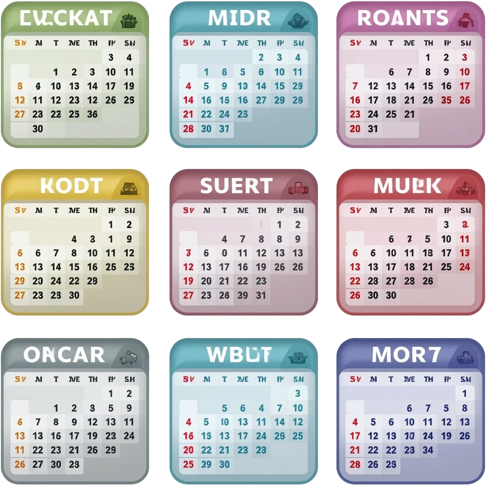 months emoji