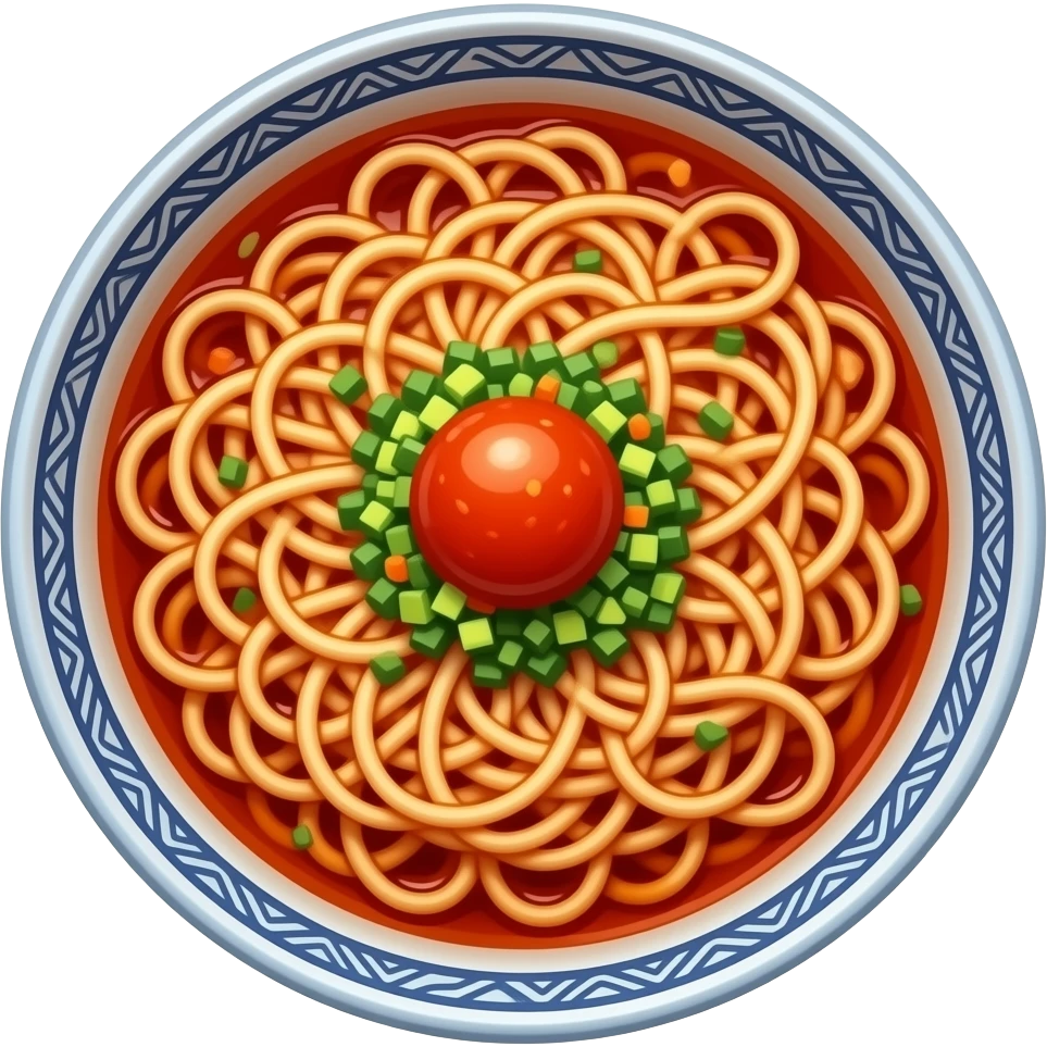 빨간냉면 emoji
