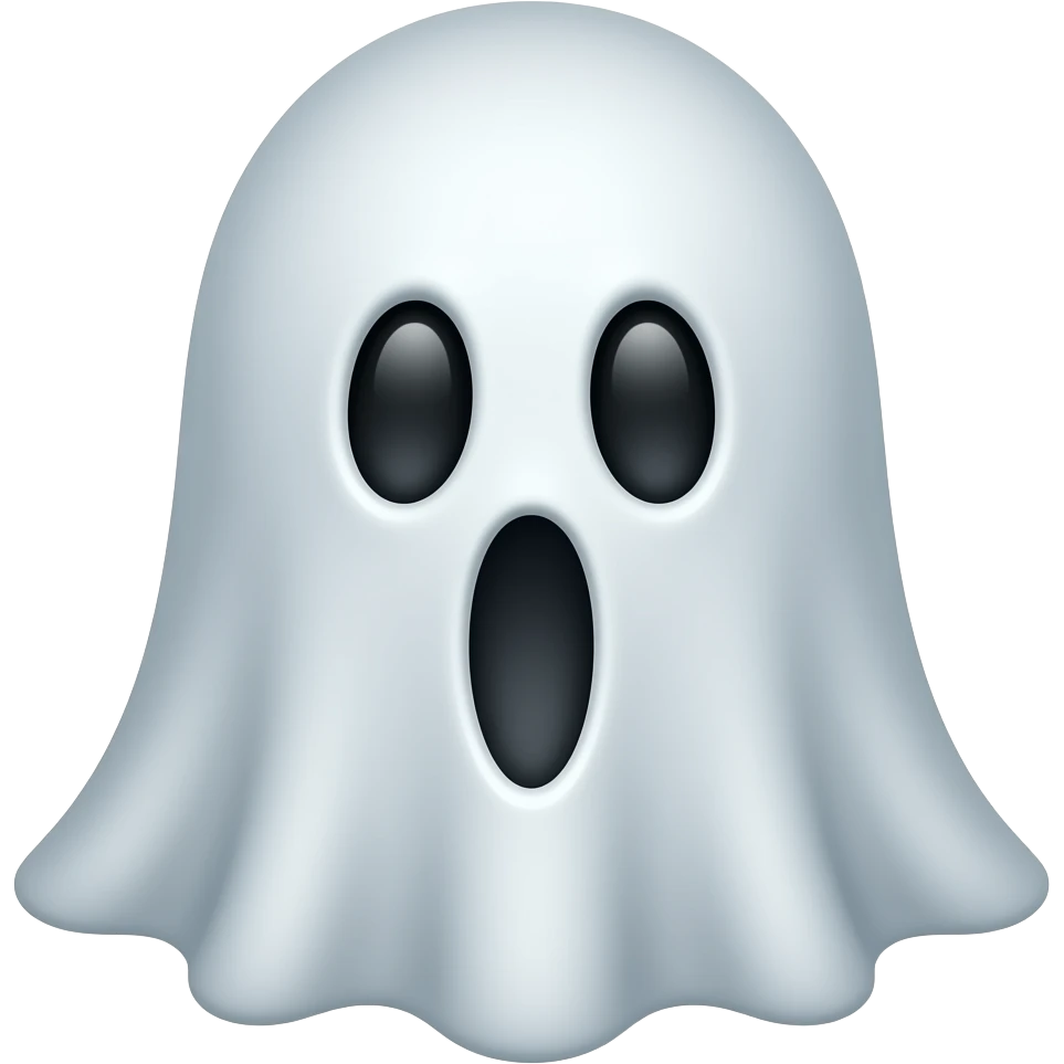 groovy ghost emoji