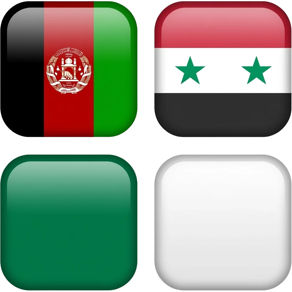🇦🇫🇸🇾⬛️🟩⬜️ emoji