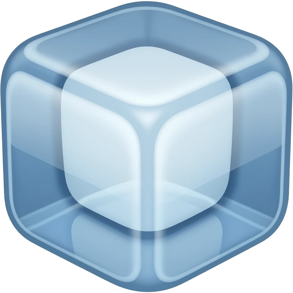 ice cubes emoji