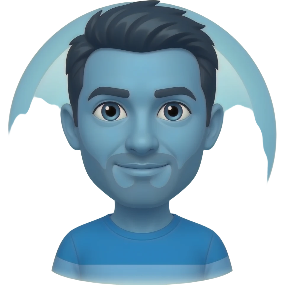 Blu emoji emoji