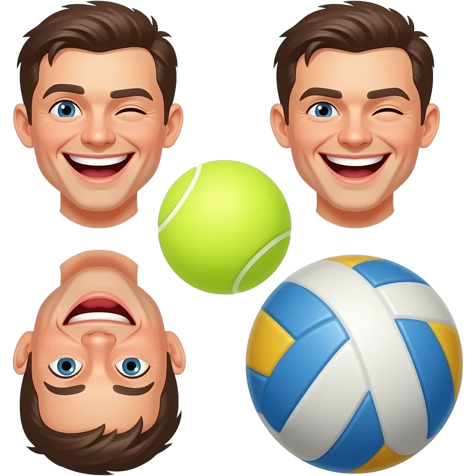 😂😂😊😉🙃☺️😅🎾🏸🎱🏸🏐 emoji