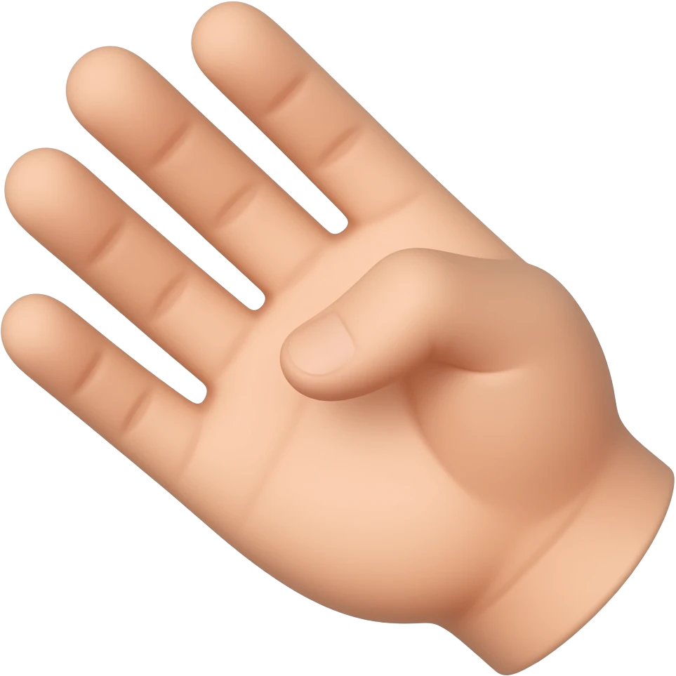 Hand emoji