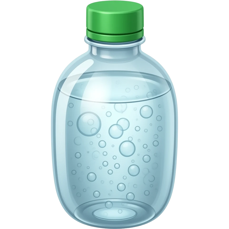 Sprudel Wasserflasche emoji