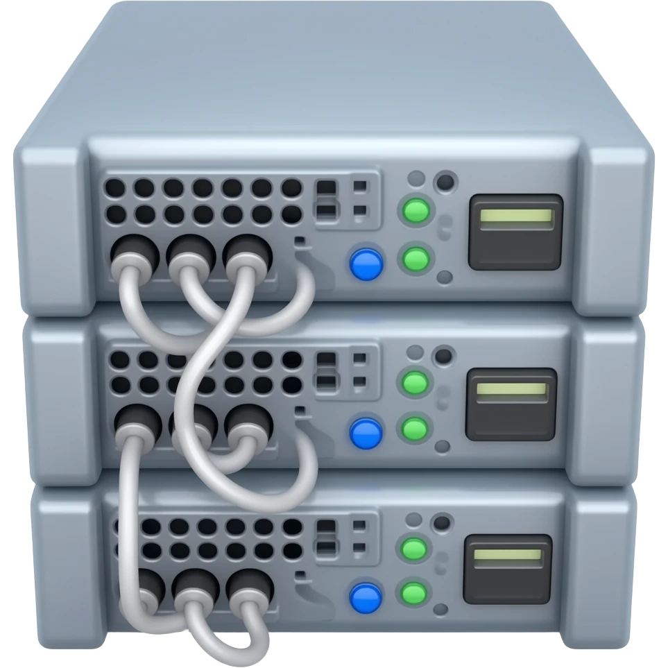 wrong cable was disconnected - accident, server error emoji