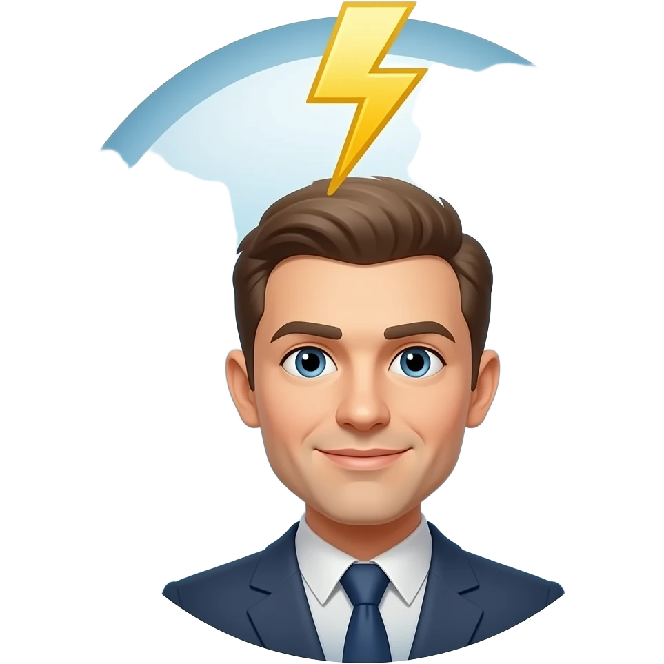 I want the name Aljaze with a lightning bolt symbol above it. emoji