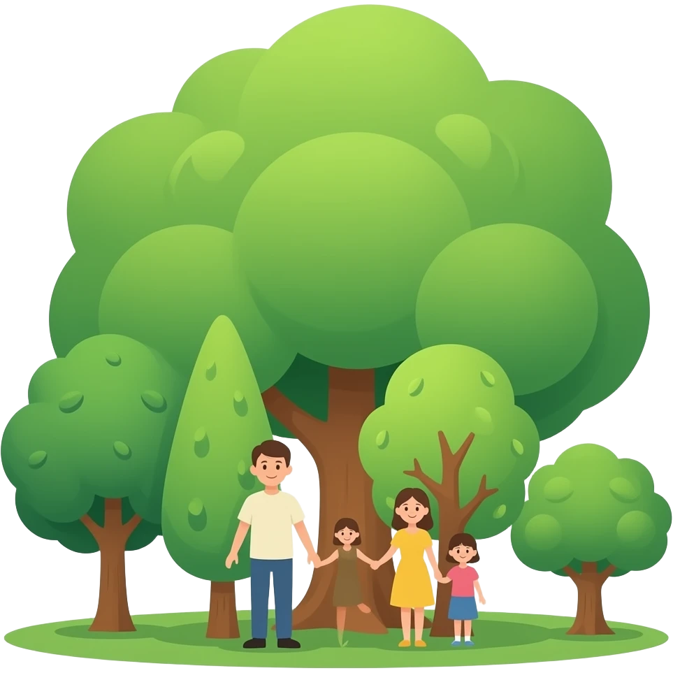 tree family emoji