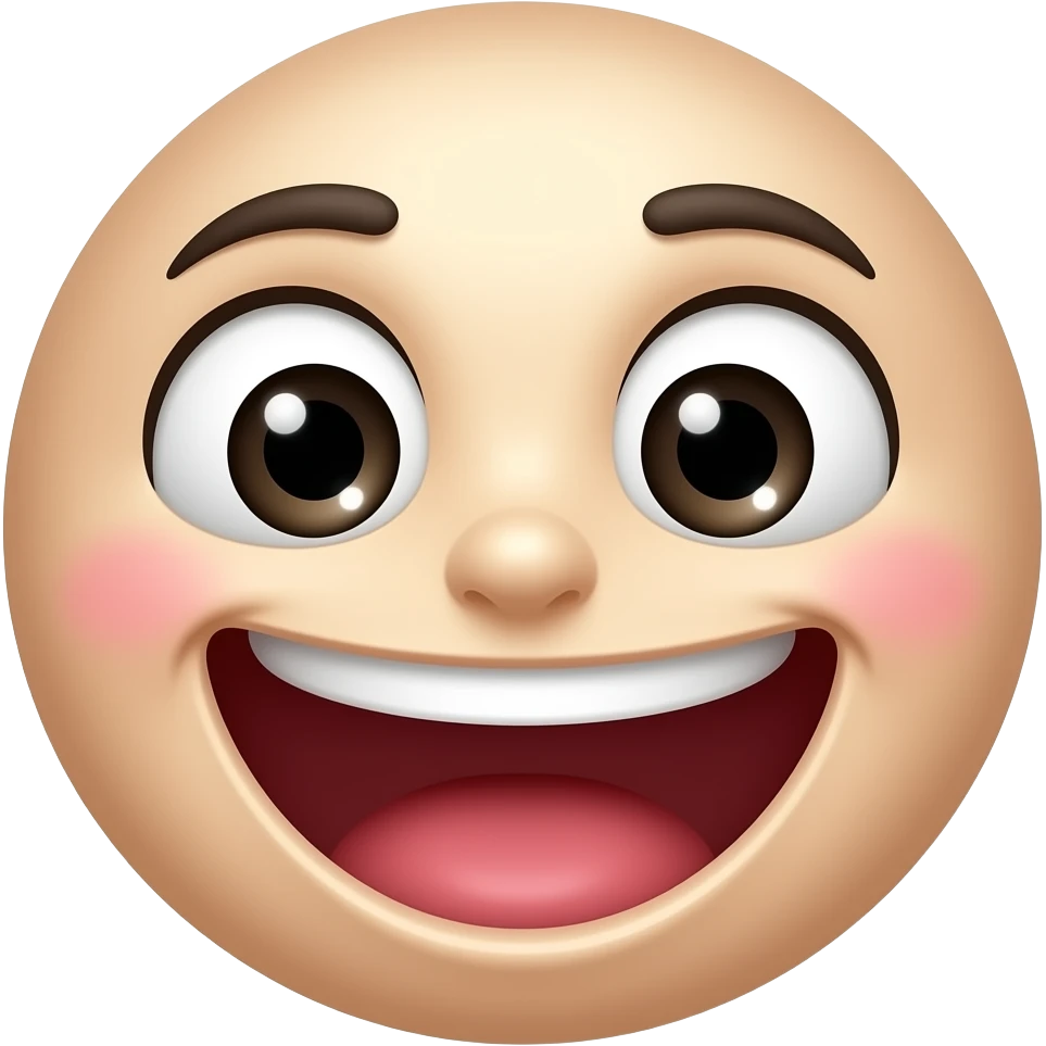 super happy emoji face emoji