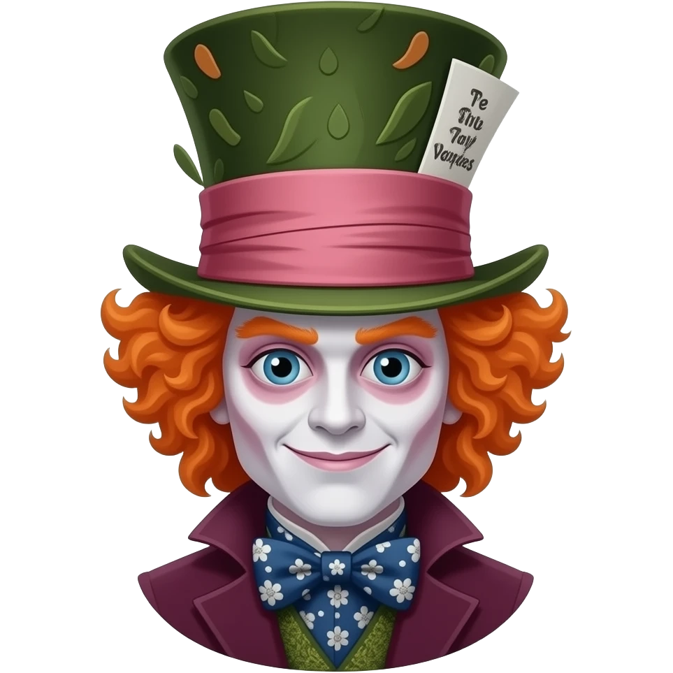 Mad Hatter emoji