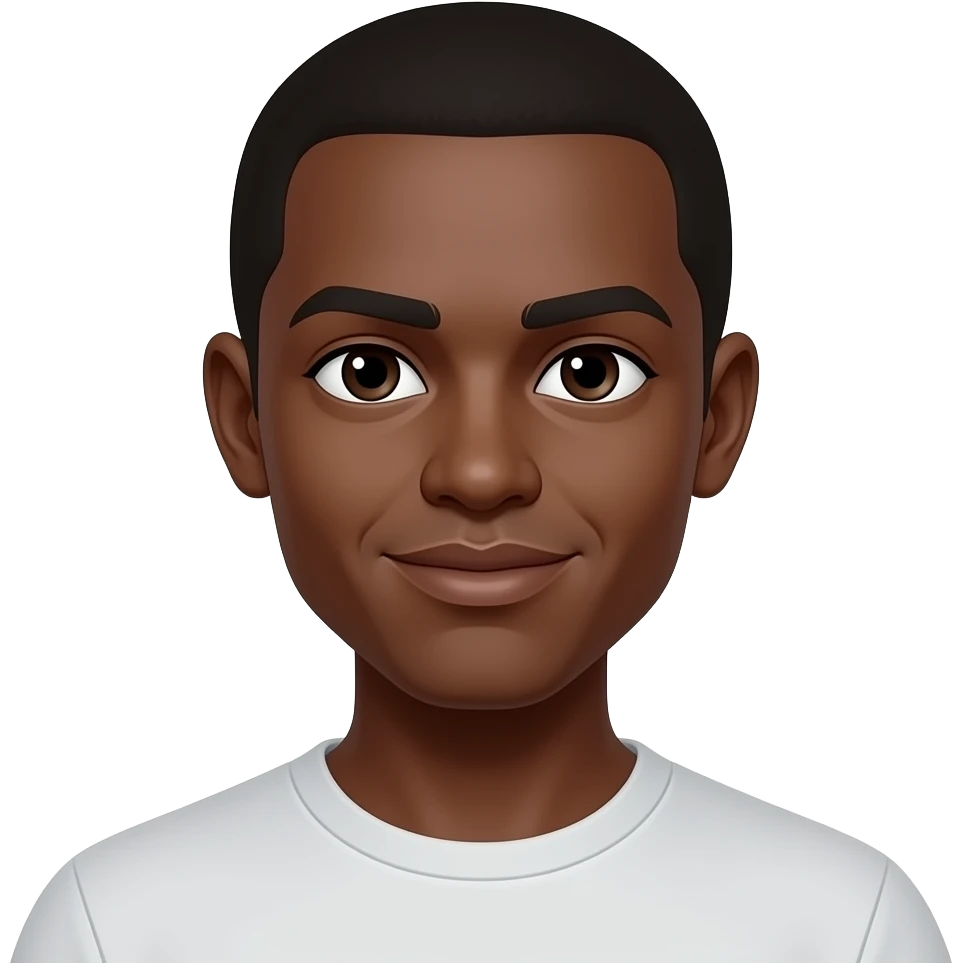 Dark skin emoji