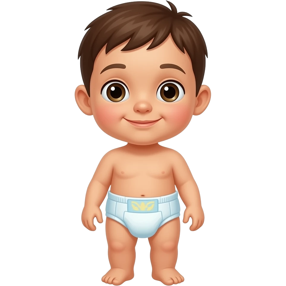 +de un niño con una pañeta emoji