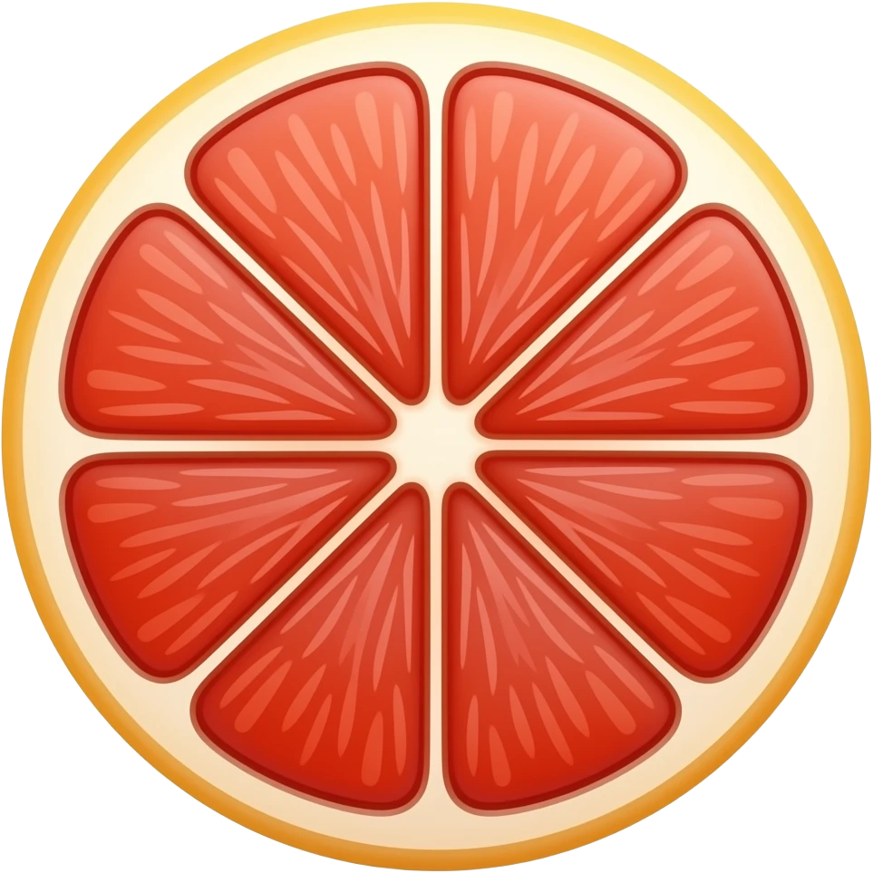 Grapefruit emoji