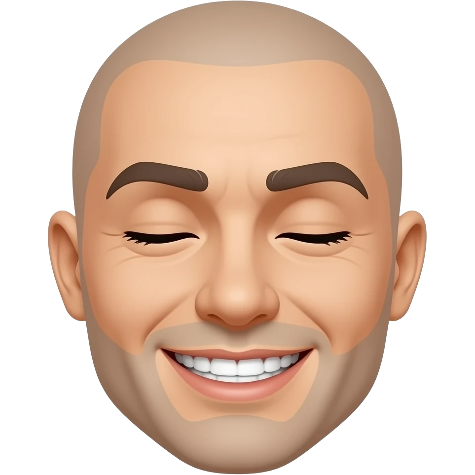 Cara mostrando los dientes con ojos cerrados emoji
