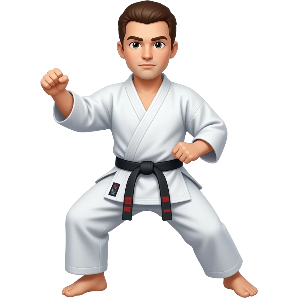 the karate emoji