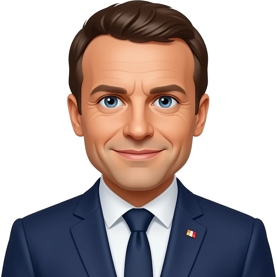Emmanuel Macron emoji