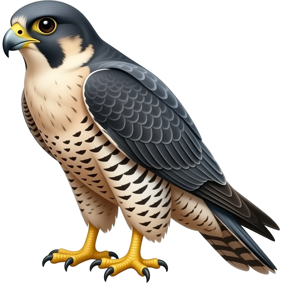 an elder falcon emoji