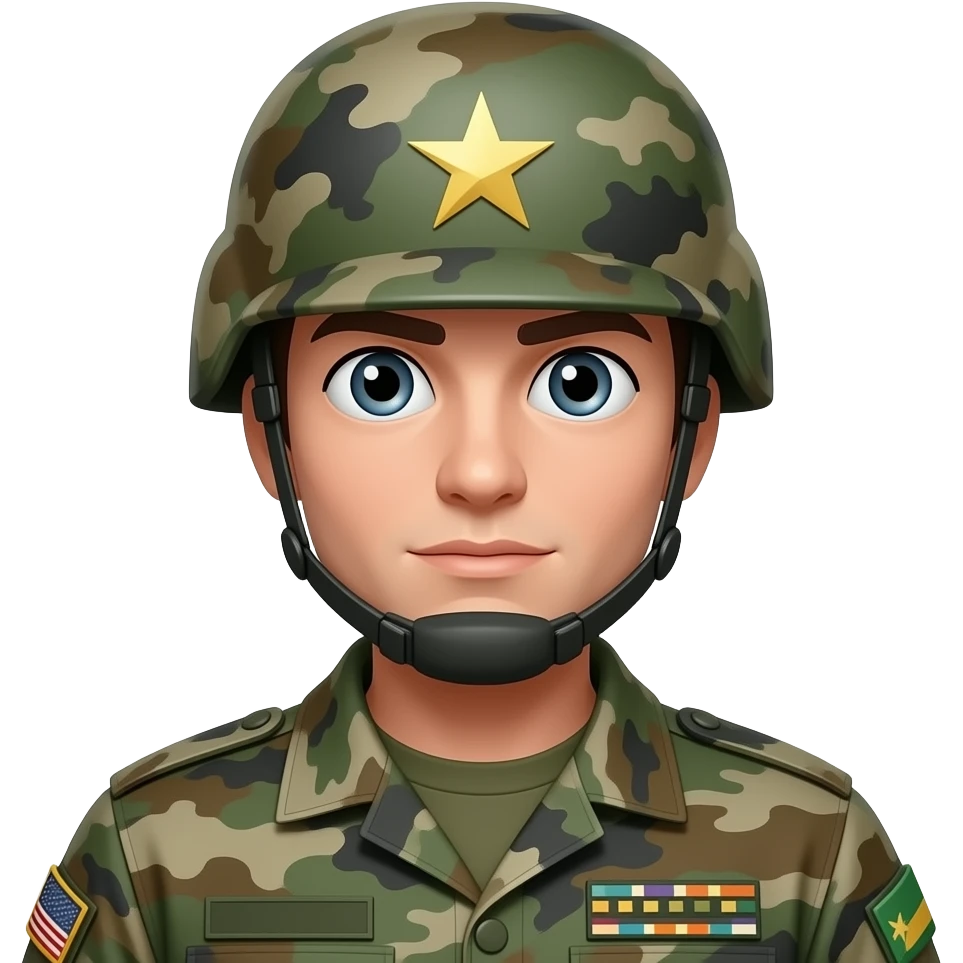 soldier🫩 emoji