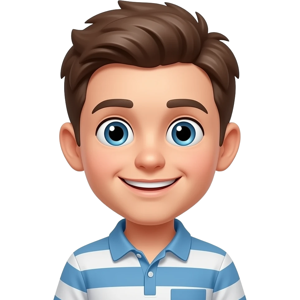Funny boy emoji