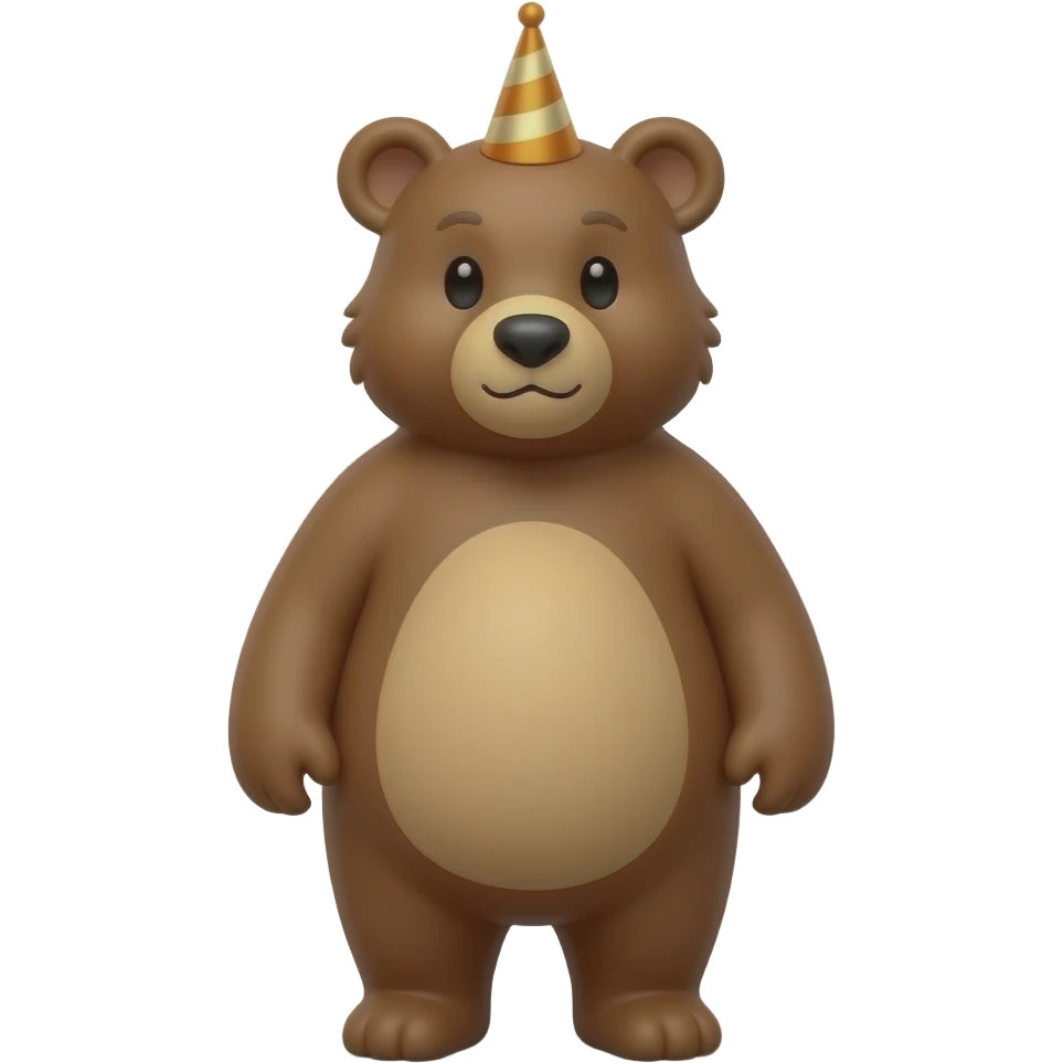 Dunce bear in the corner emoji