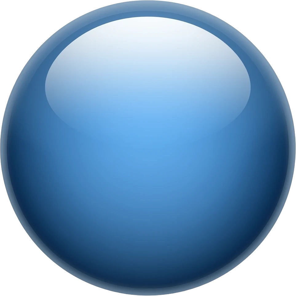 magic sphere blue emoji
