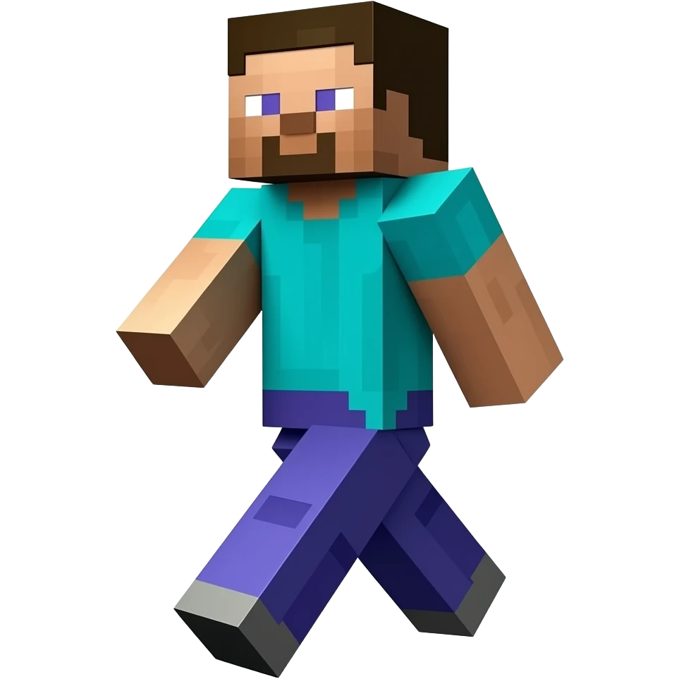 Minecraft movei steve emoji