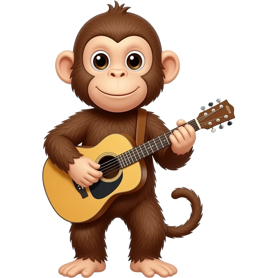 Músico mono! emoji