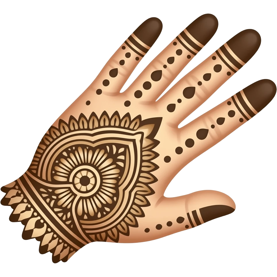 Mehendi emoji