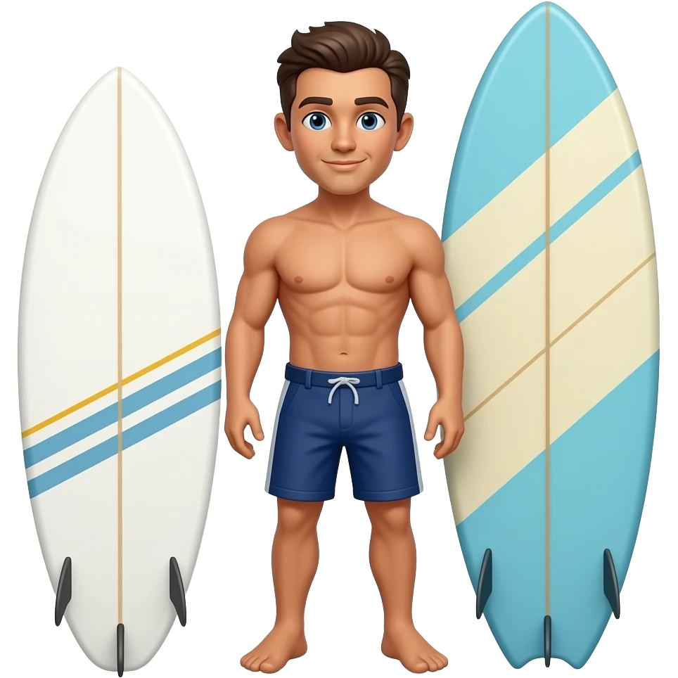Surfers emoji