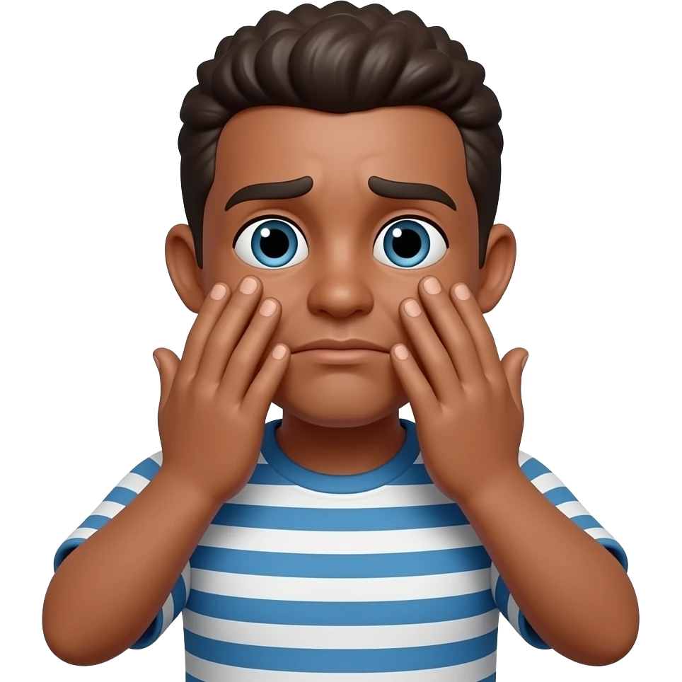 Person facepalming with two hands emoji