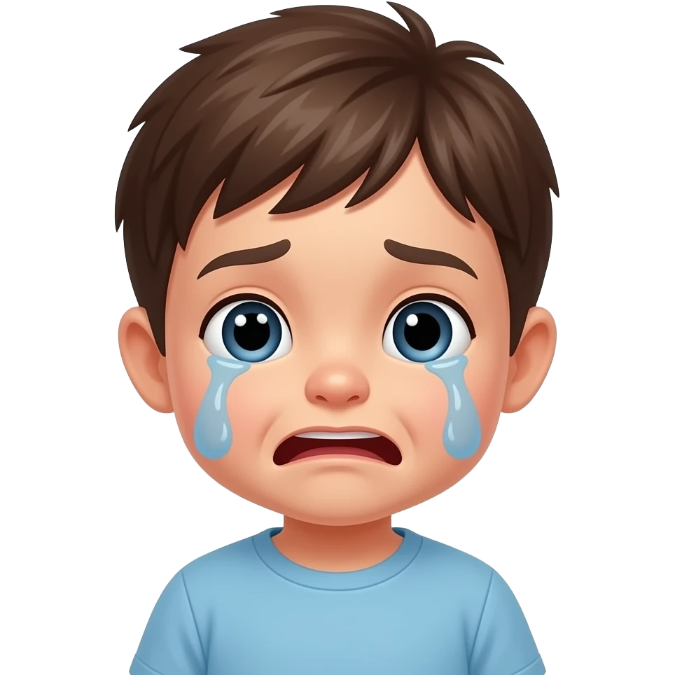 crying cute emoji