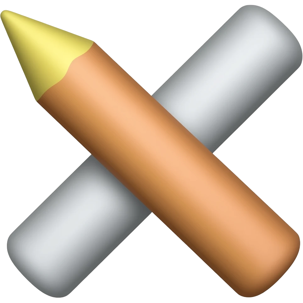 Tebeşir cute emoji