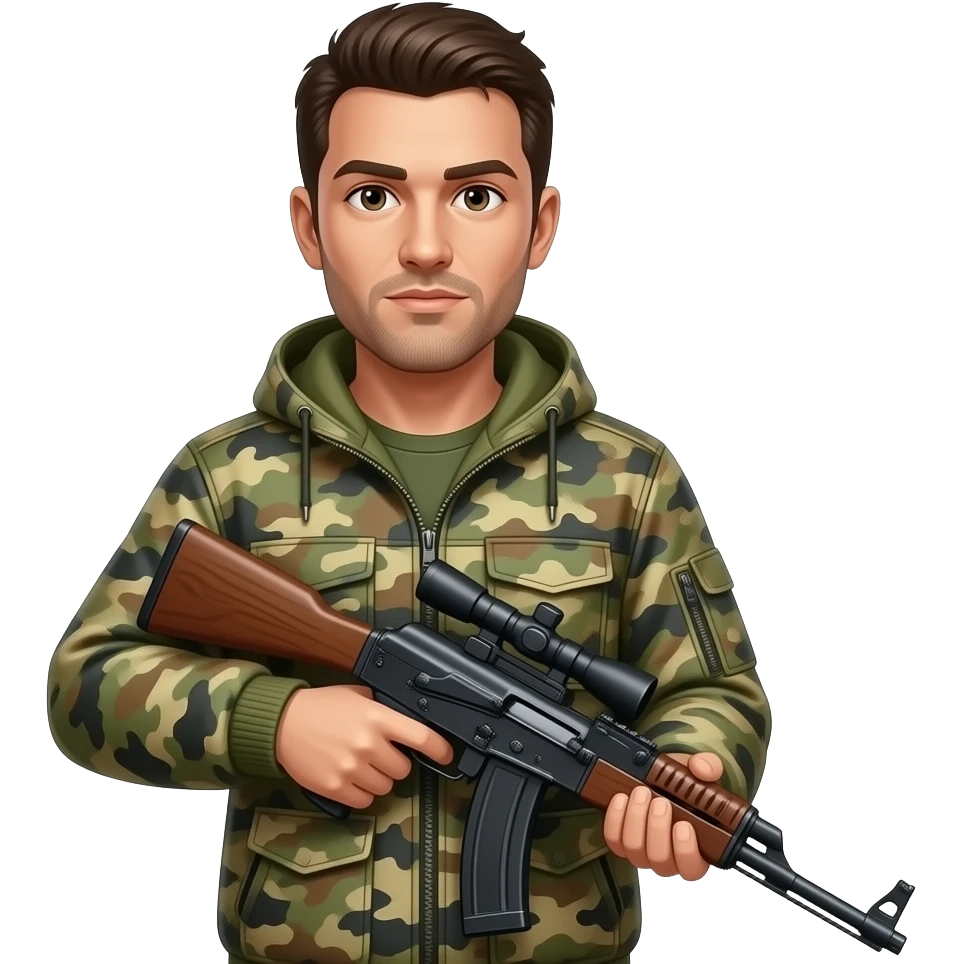 hunter emoji