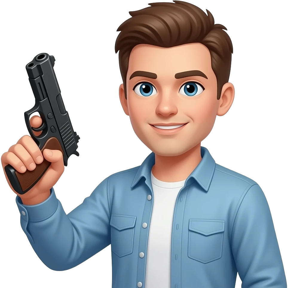 Gun emoji emoji