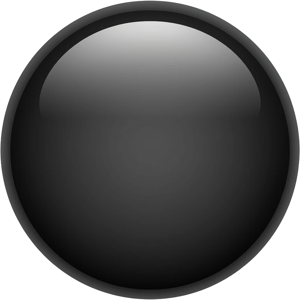 black circle emoji
