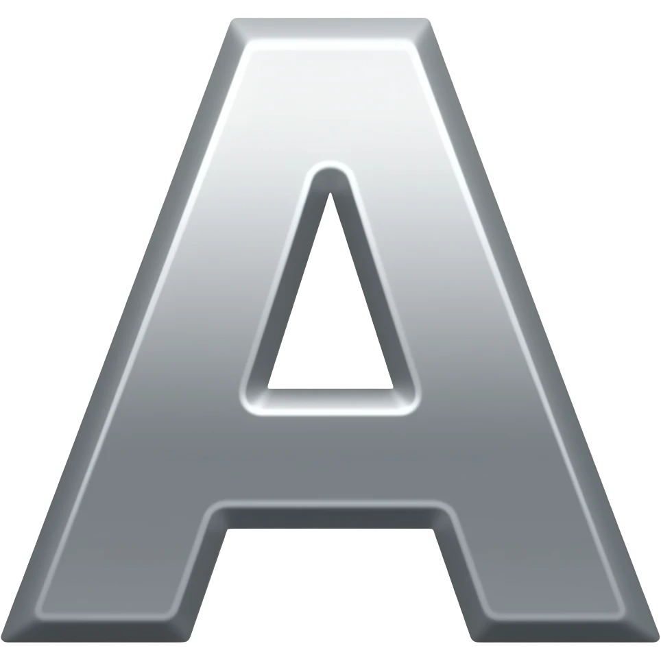 letter A emoji