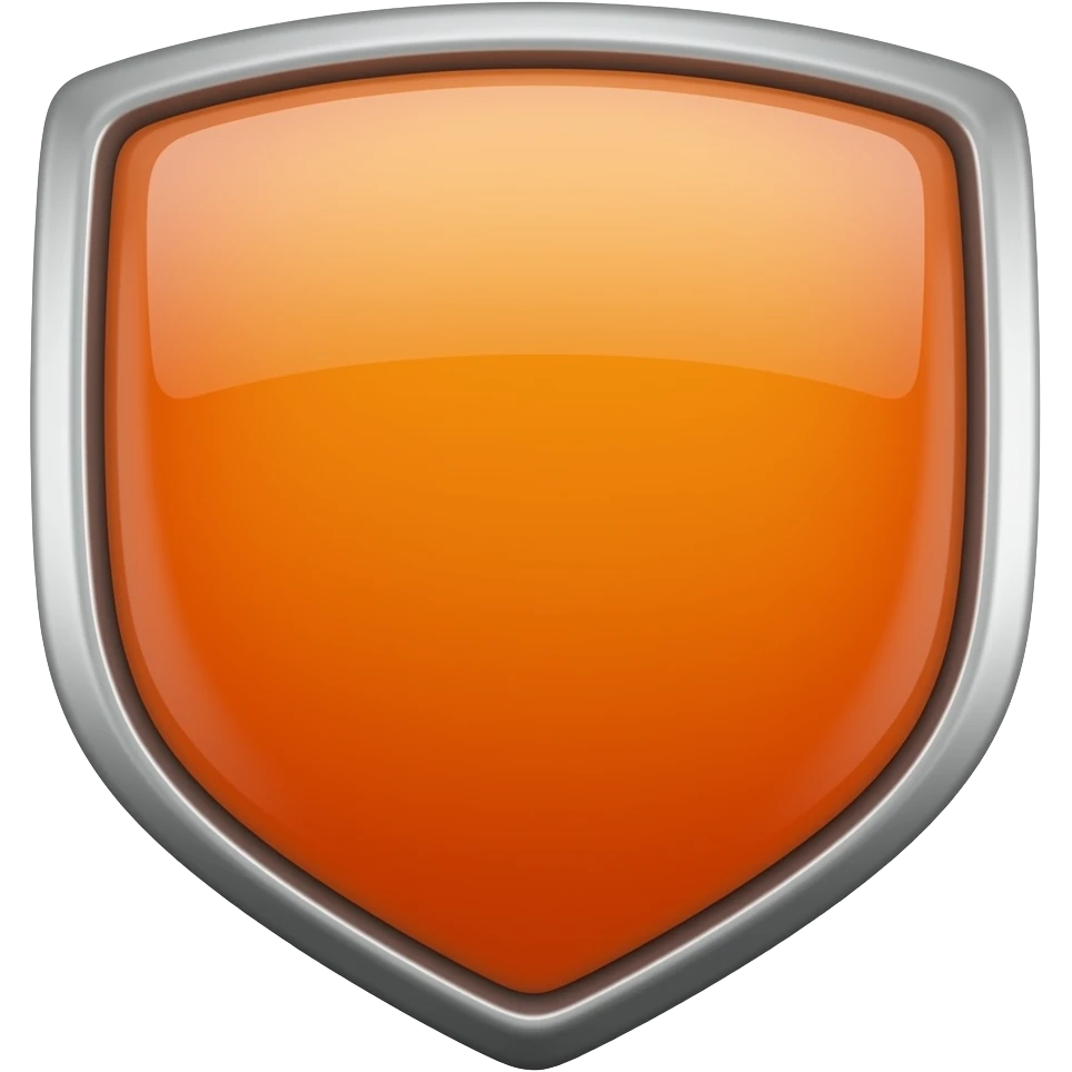 orange shield emoji