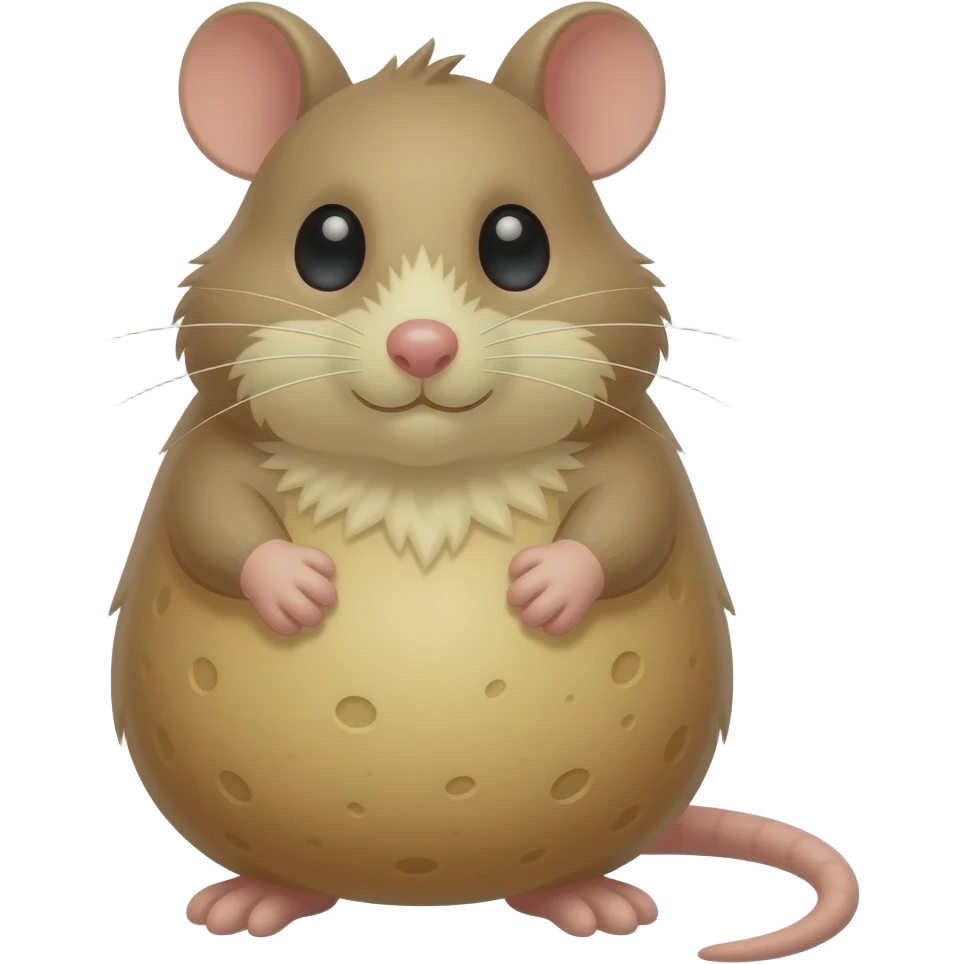 Big potato rat emoji