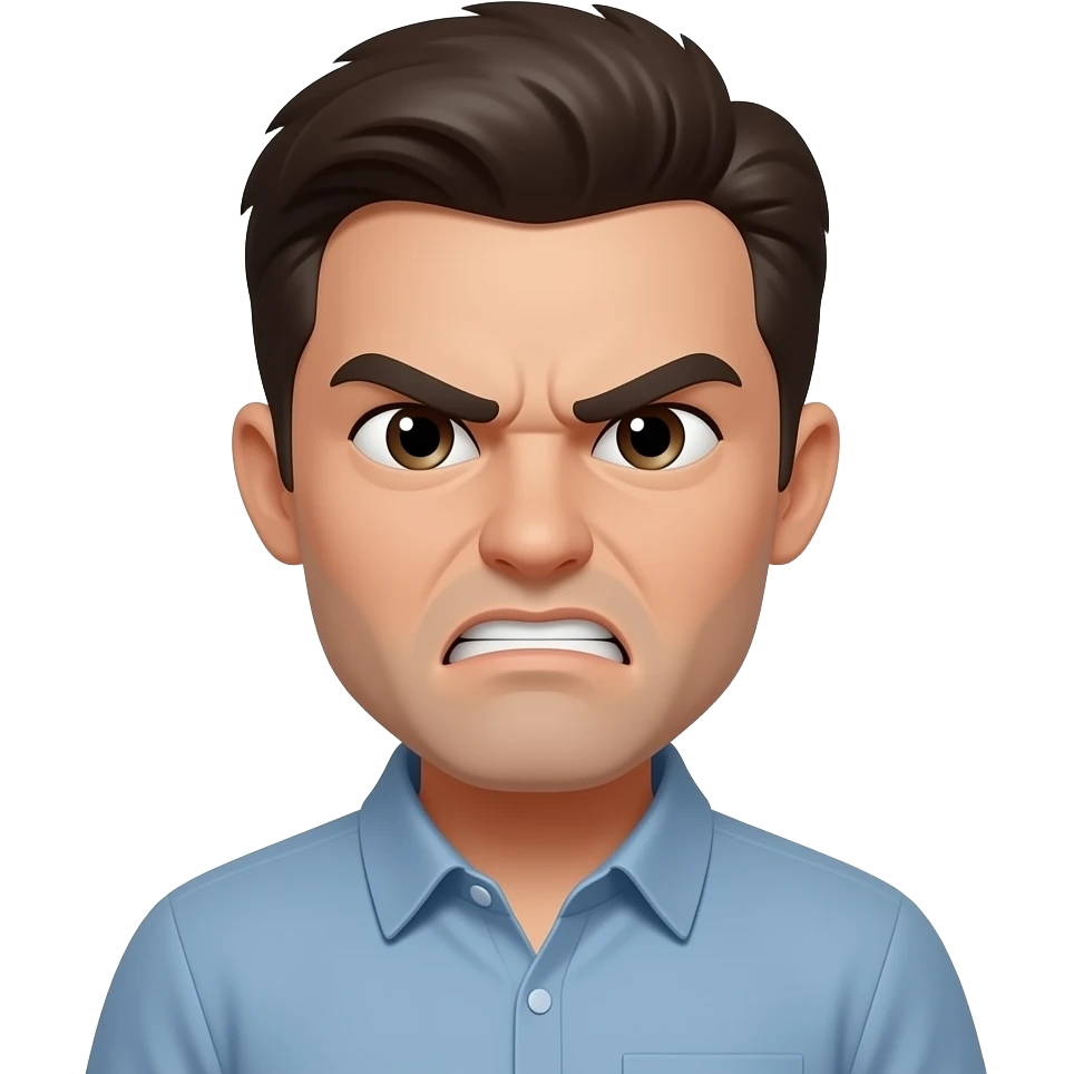 Angry emoji