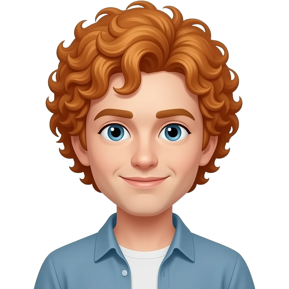 curly ginger emoji