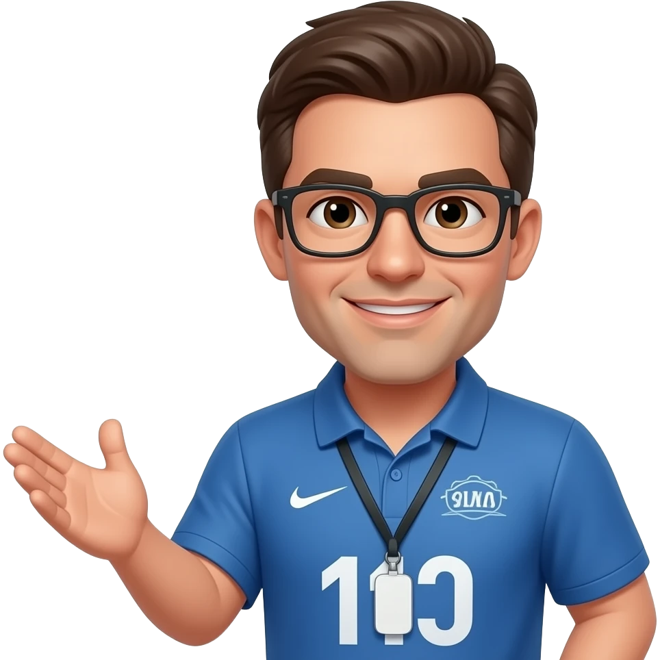 coach explicando emoji