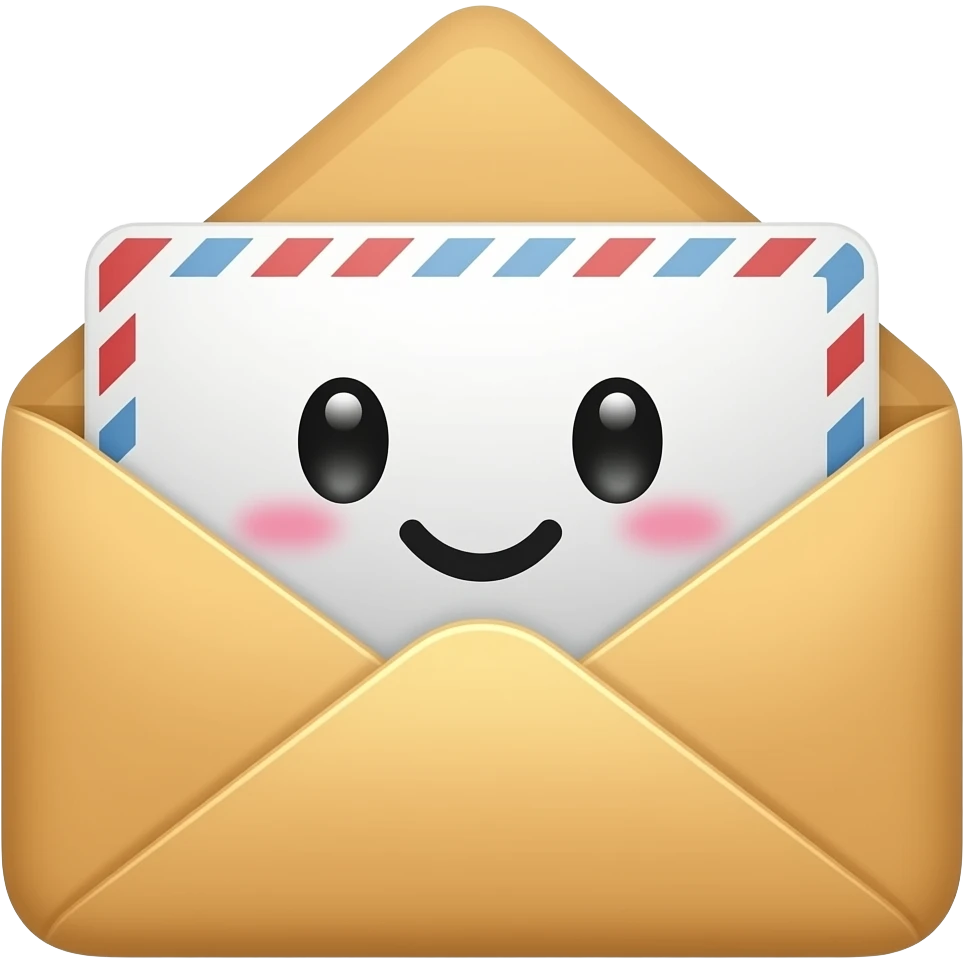 Cute envelope letter emoji