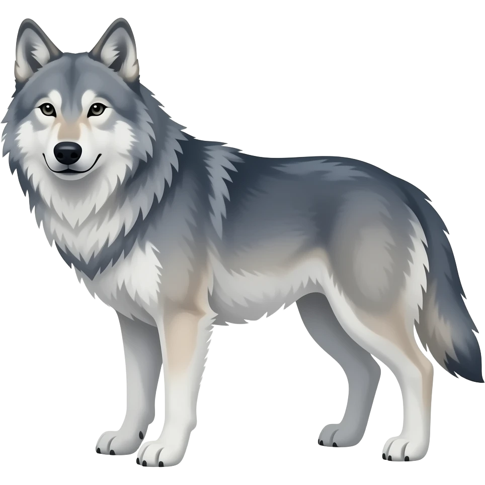 Wolf emoji